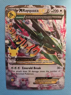 M Rayquaza EX - Celebrations - Pokemon TCG - 76/108 - Holo - NM - Image 1