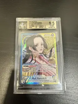 2026 One Piece Boa Hancock Leader Alt Art L BGS 9.5 OP14-041 - Image 1