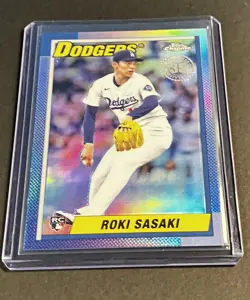 2025 Topps Chrome Update Series - 1990 Topps Baseball Roki Sasaki #90CU-18 (RC) - Image 2