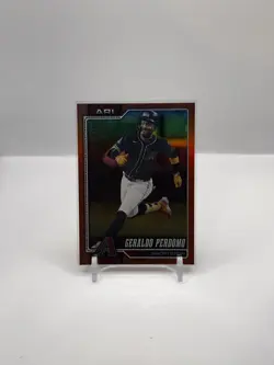 2026 Topps Series 1 - Geraldo Perdomo #257 - Orange Foil /25 - Image 1