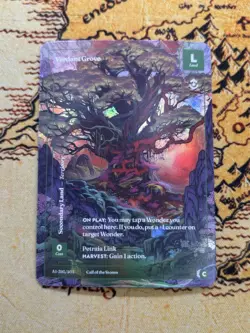 Wonders of the First Verdant Grove Formless Foil Alt Art Call of the Stones - Image 1