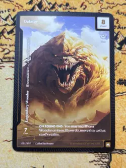 Wonders of The First- Delator (Mythic): Call Of The Stones - Image 1