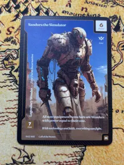 Wonders of The First- Sandura the Simulator (Mythic): Call Of The Stones - Image 1