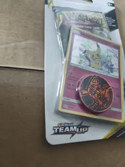 Pokemon Sun Moon Team Up Gengar Artwork with Mimikyu Promo Blister Pack - Image 4