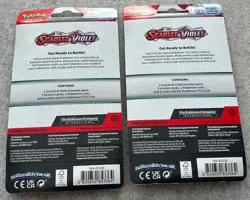 Pokemon SCARLET & VIOLET Premium Checklane Blister GENGAR AND MACHAMP NEW FAST🚚 - Image 4