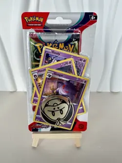 Pokemon TCG Gengar Scarlet And Violet Premium Blister Pack NEW - Image 1