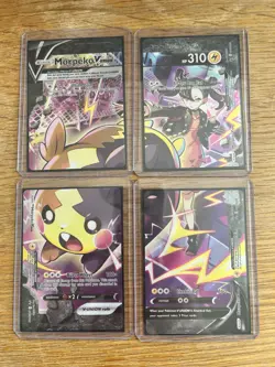 Morpeko V-Union Pokemon TCG Complete Set SWSH287 SWSH288 SWSH289 SWSH290 NM/M - Image 1
