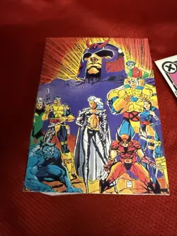 1991 X-Men - Complete 90 Comic Trading Card Set - Jim Lee - Marvel Enterprises - Image 2