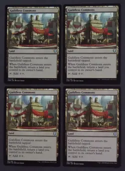 4x Guildless Commons - Commander Legends x4 MTG NM - Image 1