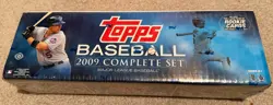2009 Topps Hobby Baseball Set Complete 660 Cards ~ Series 1 & 2 ~ Factory Sealed - Image 1