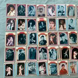 1978 Elvis Presley Trading Cards Mostly Complete 1992 Collection River Group VTG - Image 3