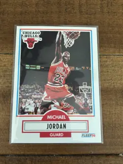1990-91 Fleer Basketball Complete Set 1-198 • Michael Jordan • Estate Sale • A - Image 2