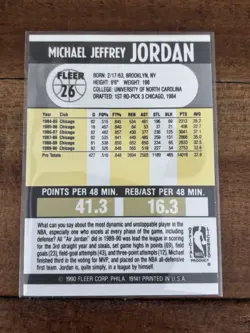 1990-91 Fleer Basketball Complete Set 1-198 • Michael Jordan • Estate Sale • A - Image 3