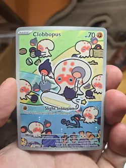 Pokemon TCG Clobbopus Illustration Rare Card 207/191 Surging Sparks - Image 1