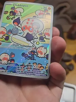 Pokemon TCG Clobbopus Illustration Rare Card 207/191 Surging Sparks - Image 3
