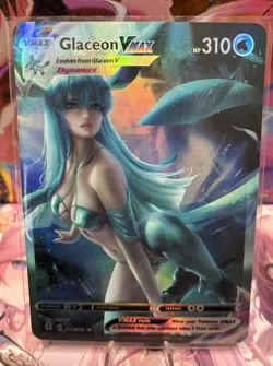 Holo Beautiful Waifu Handmade Card Goddess Story CCG Anime Double Sided - Image 1