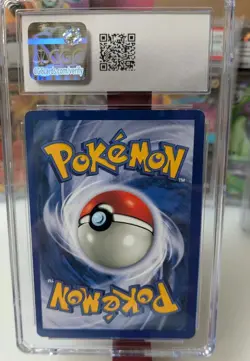 Hitmonlee 7/62 Fossil Holo Rare Vintage Pokemon card, Graded CGC 8.5 - Image 2