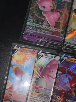V Lot Bundle Bulk Set 13x Ultra Rare SWSH Holo Mew Moltres Ditto Pokemon Card - Image 3