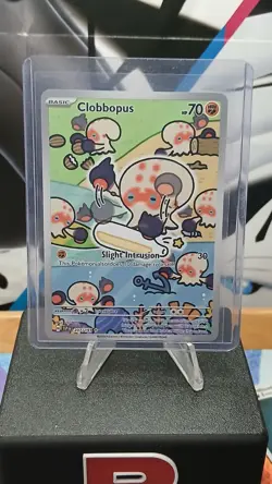 Pokemon TCG Clobbopus 207/191 Sv08: Surging Sparks Illustration Rare Near Mint - Image 1