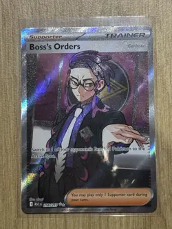 Pokemon TCG - Boss’s Orders Full Art 256/217 Ascended Heroes NM - Image 1