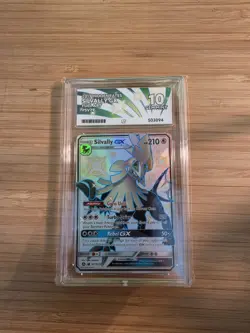 Silvally GX Hidden Fates SV79/SV94 Holo Full Art PSA 10 Graded Pokemon TCG - Image 1