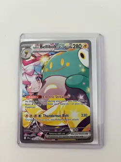 Pokemon TCG Iono's Bellibolt EX Sir Journey Together Card 183/159 NM UK - Image 1