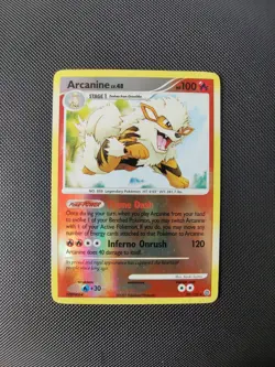 Arcanine Rare Secret Wonders 22/132 LP Reverse Holo - Image 1