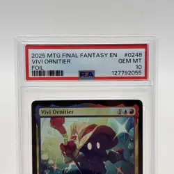 PSA 10 MTG Final Fantasy VIVI ORNITIER Foil #0248! - Image 2
