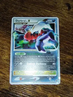 Darkrai Lv.X 104/106 Great Encounters Pokemon Ultra Rare Holo NM - Image 2