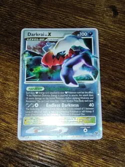 Darkrai Lv.X 104/106 Great Encounters Pokemon Ultra Rare Holo NM - Image 3