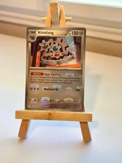 Pokemon Klinklang 063/086 (Master Ball Pattern) Sv: Black Bolt Reverse Holo NM+ - Image 1