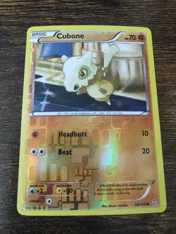 Pokemon Dragons Exalted Cubone 60/124 Reverse Holo Card - Image 1
