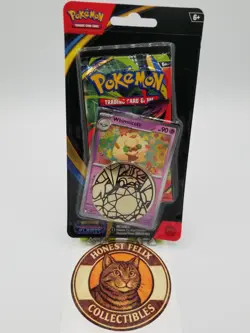 Pokemon TCG Phantasmal Flames Blister Pack Sealed Whimsicott - Image 1
