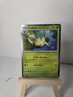 Pokemon TCG Leafeon SVP 170 Black Star Promo Prismatic Evolutions - SWIRLS🌀 - Image 2