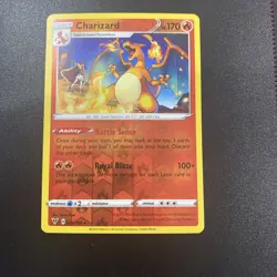 Charizard 025/185 Swsh04: Vivid Voltage Reverse Holo Pokemon TCG - Image 1