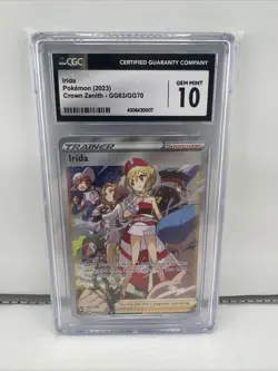 CGC 10 Irida GG63/GG70 Galarian Gallery - Crown Zenith - Pokemon TCG -SHIPS FAST - Image 1
