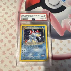 Pokemon Feraligatr Neo Genesis Holo Rare 1st Edition PSA 6 4/111 2000 - Image 1