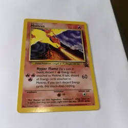 Pokemon TCG - Moltres Black Star Promo 21 - WOTC - NM Free P&P - Image 1