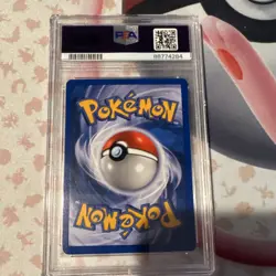 Pokemon Meganium 10/111 Neo Genesis 1st Edition Holo 2000 PSA 7 - Image 2