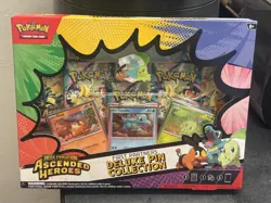 Pokemon TCG Ascended Heroes Deluxe Pin Collection Factory Sealed New 🚚💨 - Image 1