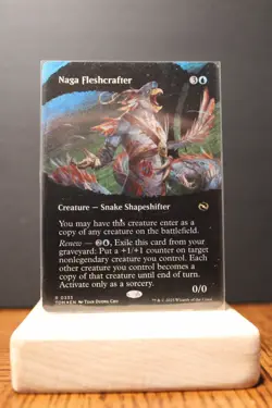 Naga Fleshcrafter (Borderless) #333 (Foil) (NM) Tarkir Dragonstorm TDM Magic MTG - Image 1