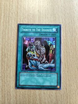 Yu-Gi-Oh! Card 1st Edition KONAMI Tribute to the Doomed - Image 1