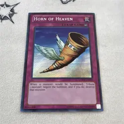 Yu-Gi-Oh! TCG Horn of Heaven LCYW-EN090 Secret Rare Trap-Normal Unlimited - Image 1