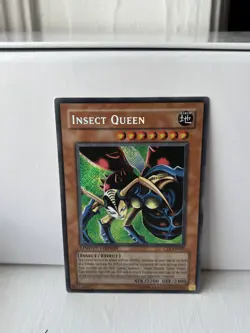 Yu-Gi-Oh Insect Queen CT1-EN005 Secret Rare Limited Edition LP - Image 1