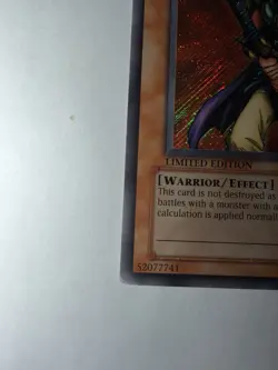 Yu-Gi-Oh Obnoxious Celtic Guard CT1-EN006 Secret Rare Limited Edition - Image 2