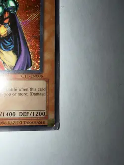Yu-Gi-Oh Obnoxious Celtic Guard CT1-EN006 Secret Rare Limited Edition - Image 3