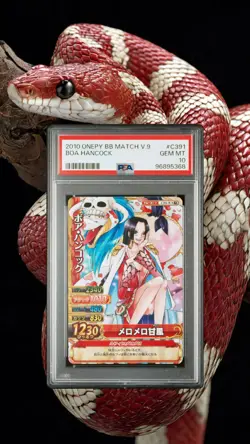 [LOW POP] 2010 ONE PIECE ONEPY BERRY BERRY MATCH VOL.9 #C391 BOA HANCOCK PSA 10 - Image 1