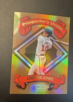 2000 Topps Gold Label - Prospector's Dream Chipper Jones #PD8 - Image 1