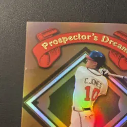 2000 Topps Gold Label - Prospector's Dream Chipper Jones #PD8 - Image 2