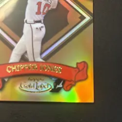 2000 Topps Gold Label - Prospector's Dream Chipper Jones #PD8 - Image 4